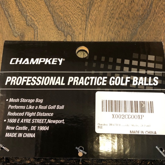 Champkey Practice Golf Balls - Picture 2 of 3